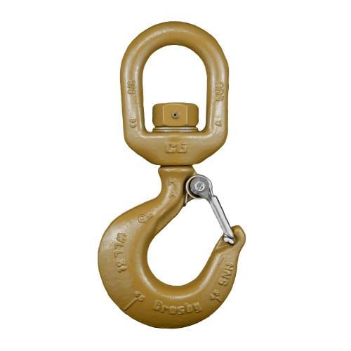 Crosby L-322AN Alloy Swivel Hook with Latch