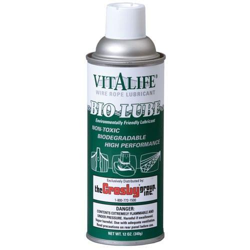Crosby V-410 Vitalife Bio-Lube 12 oz Wire Rope Lubricant