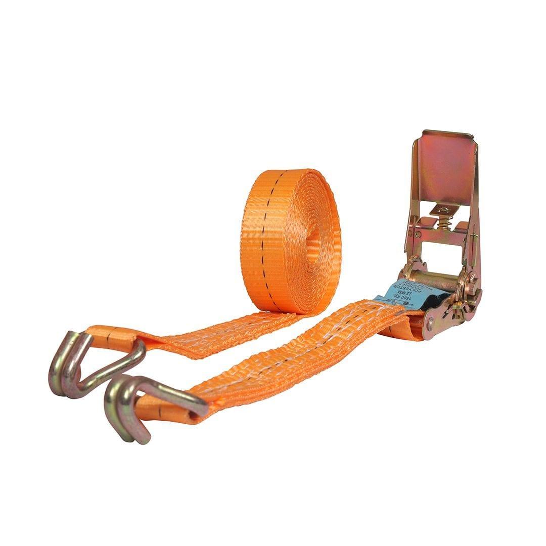Zebra Ratchet Lashing Belts with Hook thumbnail 2