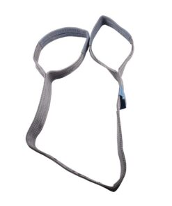 Grey Zebra webbing sling with eyes, 4 tonne