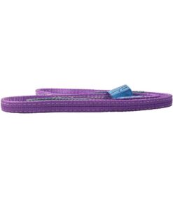 Violet Zebra polyester flat webbing sling, 1 tonne
