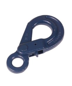 Navy blue eye self-locking safety hook