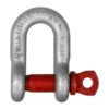 Crosby 1-1/2" G-210 Screw Pin Chain Shackle - 17 Ton WLL - #1019392