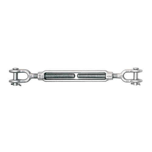 Crosby 1-1/2" x 12" HG-228 Jaw & Jaw Turnbuckle - 21400 lbs WLL - #1032938