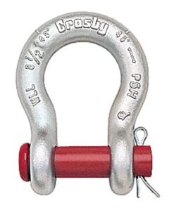 Crosby 1-1/4" G-213 Round Pin Anchor Shackle - 12 Ton WLL - #1018213