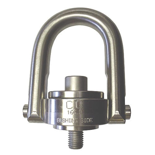 Crosby 1/2"-13 x 1.03" SS-125UNC Stainless Steel Swivel Hoist Ring - 1250 lbs WLL - #1065020