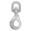 Crosby 1/2" S-13326 Shur-Loc Grade 100 Self-Closing Swivel Hook - 15000 lbs WLL - #1004431