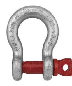 Crosby 1/4" G-209 Screw Pin Anchor Shackle - 1/2 Ton WLL - #1018375