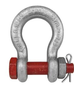 Crosby 1/4" G-2130 Bolt Type Anchor Shackle - 1/2 Ton WLL - #1019466