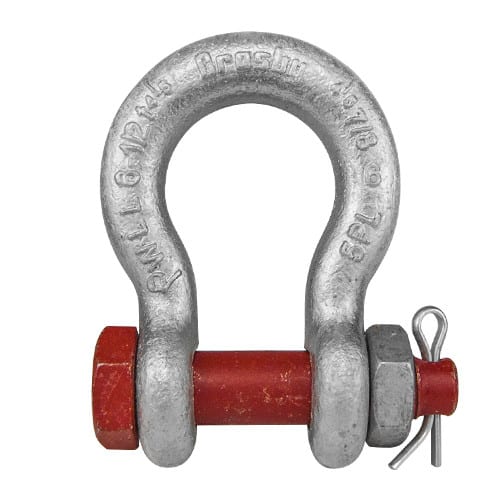 Crosby 2" G-2130 Bolt Type Anchor Shackle - 35 Ton WLL - #1019677