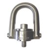 Crosby 3/4"-10 x 1.53" SS-125UNC Stainless Steel Swivel Hoist Ring - 2500 lbs WLL - #1065044