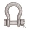 Crosby 3/4" G-2130A Grade 80 Alloy Bolt Type Anchor Shackle - 4-3/4 Ton WLL - #1219516