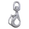 Crosby 3/4" S-13326AH Shur-Loc Grade 100 Self-Closing Swivel Handle Hook - 35300 lbs WLL - #1005023