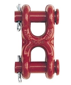 Crosby 3/8" S-249 Grade 70 Twin Clevis Link - 6600 lbs WLL - #1012889