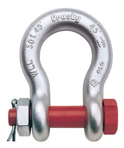 Crosby 4-3/4" G-2140 Alloy Bolt Type Anchor Shackle - 200 Ton WLL - #1021234