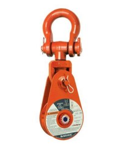 Crosby 417 8" RB Alloy Snatch Block w/ Shackle - 12 Ton WLL - #193819