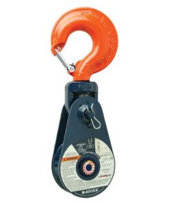 Crosby 418 8" RB Snatch Block w/ Hook - 8 Ton WLL - #108252