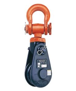 Crosby 421 10" BB Snatch Block w/ Shackle - 15 Ton WLL - #108390