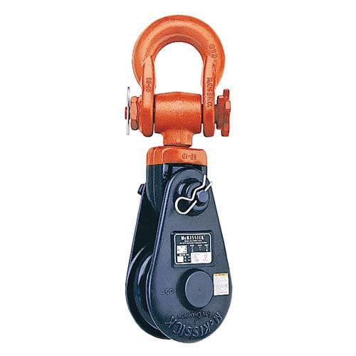 Crosby 421 10" BB Snatch Block w/ Shackle - 15 Ton WLL - #108390