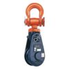 Crosby 421 8" BB Snatch Block w/ Shackle - 15 Ton WLL - #108308