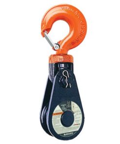 Crosby 430 10" BB Snatch Block w/ Hook - 20 Ton WLL - #120096