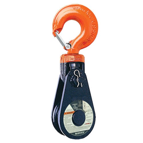 Crosby 430 14" BB Snatch Block w/ Hook - 20 Ton WLL - #120256