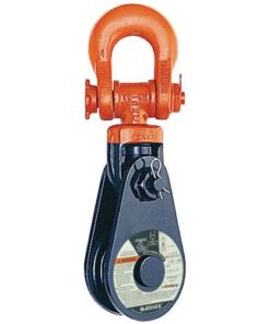 Crosby 431 10" BB Snatch Block w/ Shackle - 20 Ton WLL - #121095