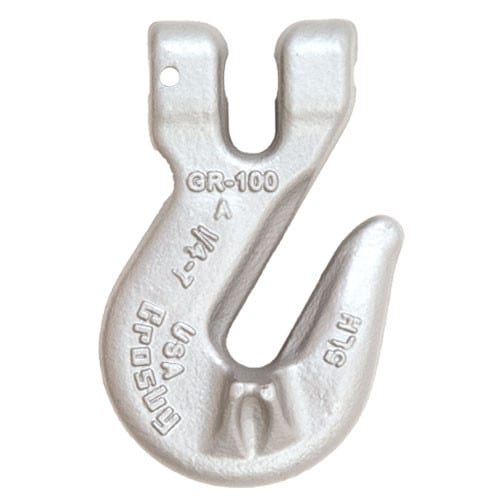 Crosby 5/16" A-1338 Grade 100 Clevis Grab Hook - 5700 lbs WLL - #1049426