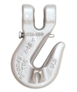 Crosby 5/16" L-1338 Grade 100 Locking Clevis Grab Hook - 5700 lbs WLL - #1049489