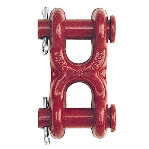 Crosby 7/16" - 1/2" S-249 Grade 70 Twin Clevis Link - 11300 lbs WLL - #1012905