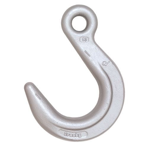 Crosby 9/32" (1/4") - 5/16" A-1329 Grade 100 Eye Foundry Hook - #1026280