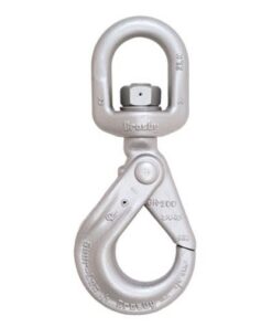 Crosby 9/32" (1/4") - 5/16" S-1326 Shur-Loc Grade 100 Self-Closing Swivel Hook - 5700 lbs WLL - #1004313