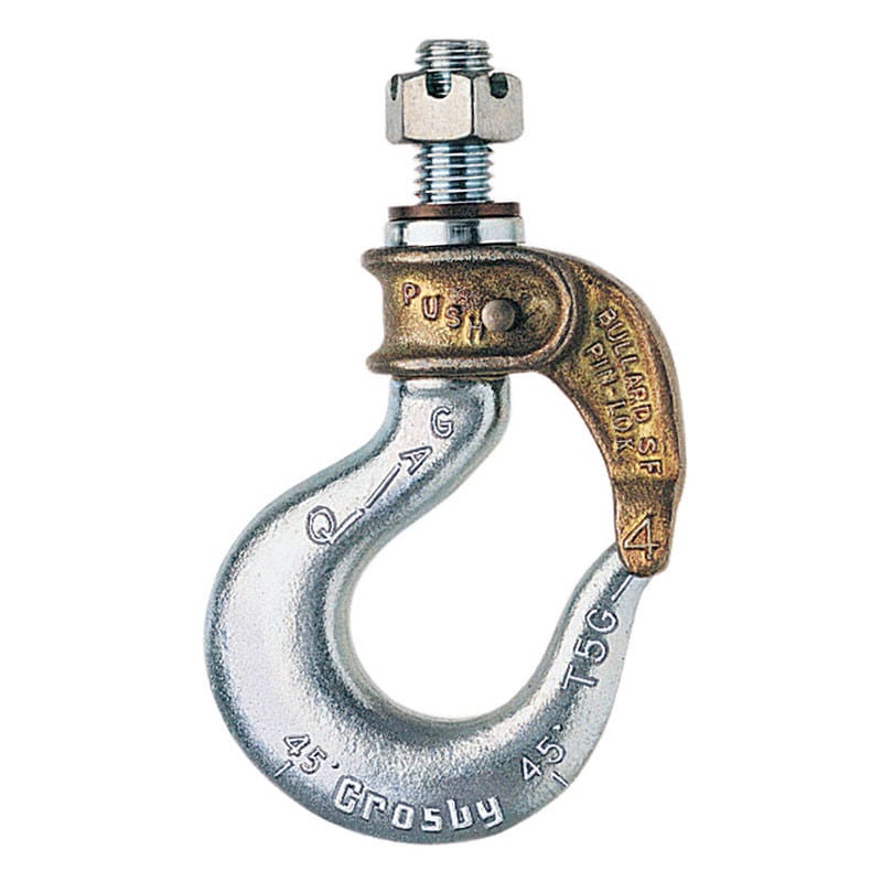 Crosby BL-D 3D 1.3 Ton Standard Length Golden Gate Shank Hook - #1050617