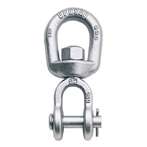 Crosby G-403 1-1/4" Jaw & Eye Swivel - 18000 lbs WLL - #1016572