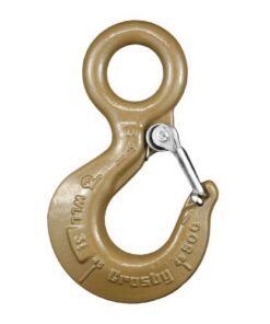 Crosby L-320AN 1-1/2 Ton Alloy Eye Hoist Hook w/ Latch - #1022391