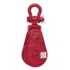 Crosby L-5-S 5" BB Snatch Block w/ Shackle - 6 Ton WLL - #599524