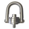 Crosby M64-6.00 x 101.00 mm SS-125M Stainless Steel Swivel Hoist Ring - 11150 kg WLL - #1065255