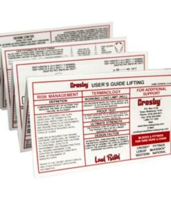 Crosby Rigging Card