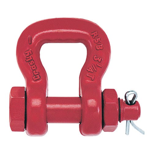 Crosby S-252 Bolt Type Sling Shackle - 50 Ton WLL - #1020551
