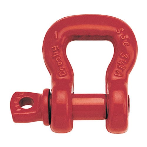 Crosby S-253 Screw Pin Sling Shackle - 6-1/2 Ton WLL - #1020584