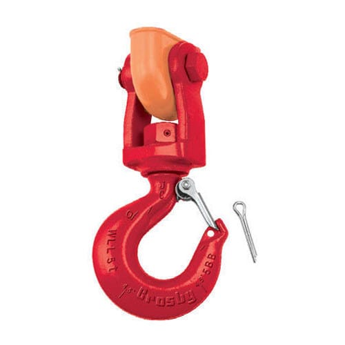 Crosby S-3319 4.5 Ton Utility Swivel Hook - 7/8" - 1-1/16" Rope - #1002072