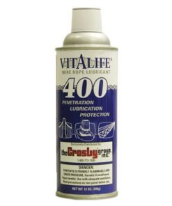 Crosby V-400 Vitalife 12 oz Wire Rope Lubricant - #1038946