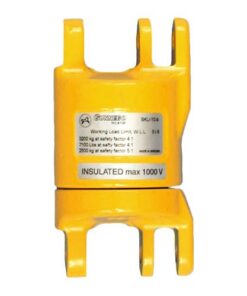 Gunnebo 3/8" SKLI-10-8 Grade 80 Insulated Swivel - 7100 lbs WLL - #Z100414