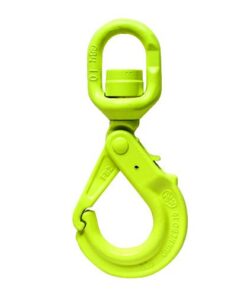 Gunnebo 5/8" LKBK-16-10 Grade 100 Self-Closing Swivel Hook - 22600 lbs WLL - #Z100999