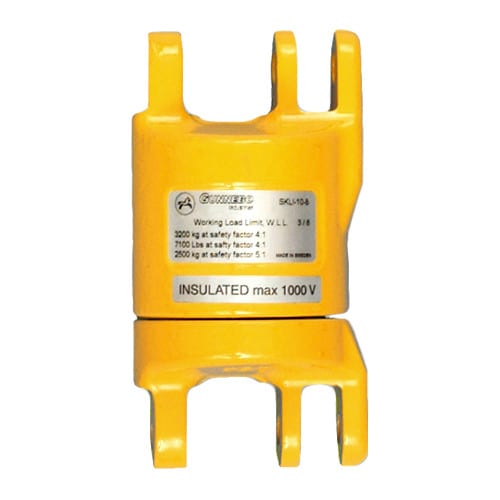 Gunnebo 5/8" SKLI-16-8 Grade 80 Insulated Swivel - 18000 lbs WLL - #Z100416