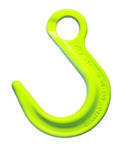 Gunnebo 9/32" (1/4") - 5/16" OKE-7/8-10 Grade 100 Eye Foundry Hook - 5700 lbs WLL - #Z100853