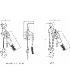Titan VA Manual Lever Hoist – view 2